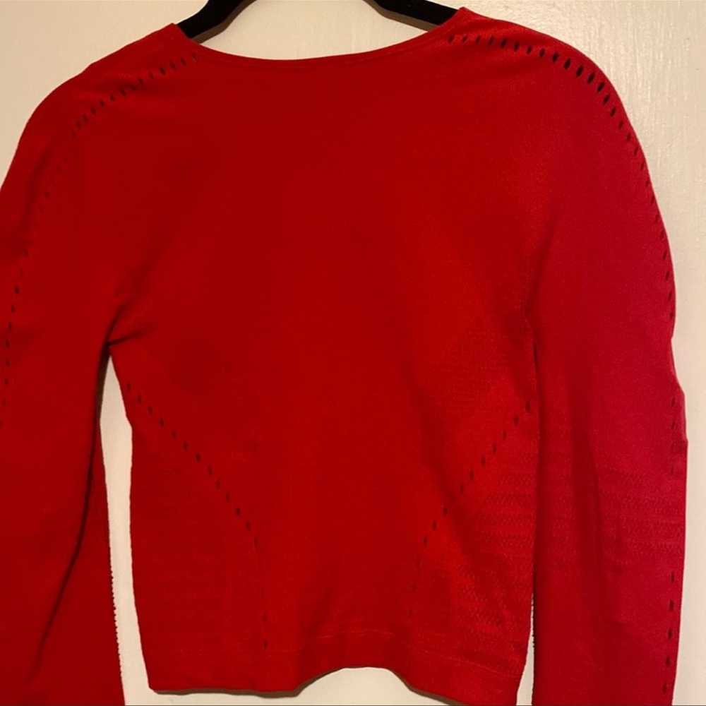 Workout gym fabletics outdoor SculptKnit red set - Picture 6 of 6